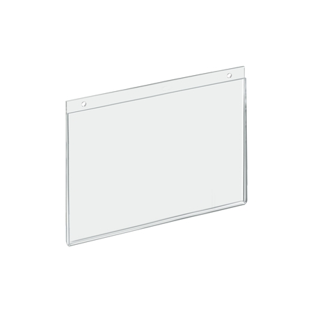 AZAR DISPLAYS 12"W x 9"H Wall U-Frame w/ Holes, PK10 162713